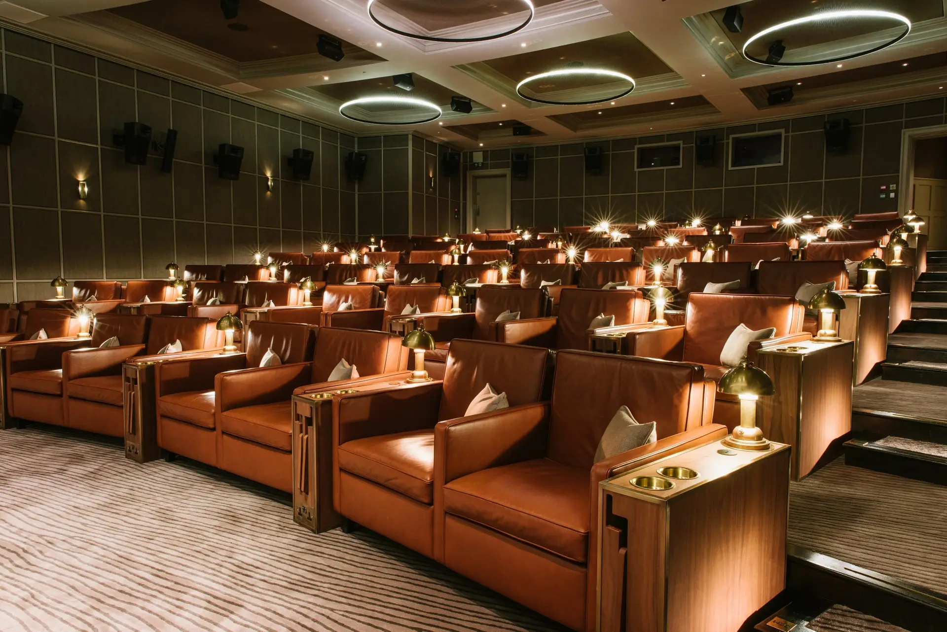 The screening room at Heckfield Place