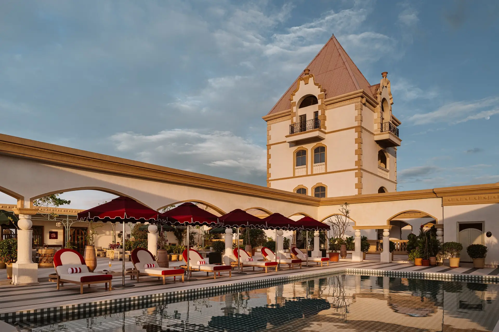 Poolside at Hotel Irada
