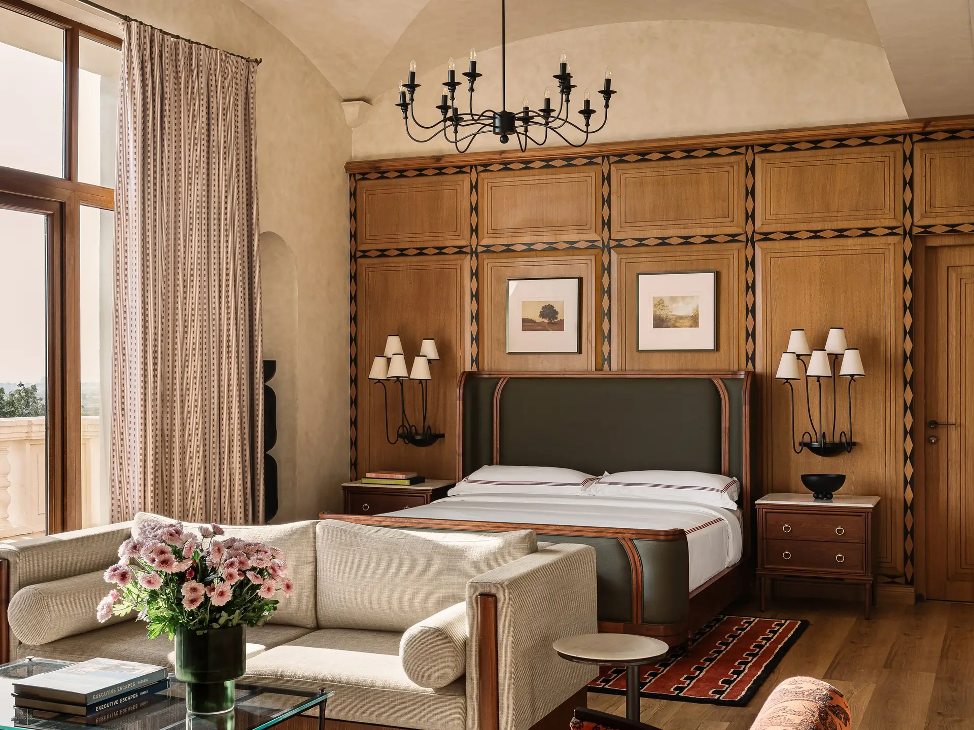 Bedroom suite at Hotel Irada