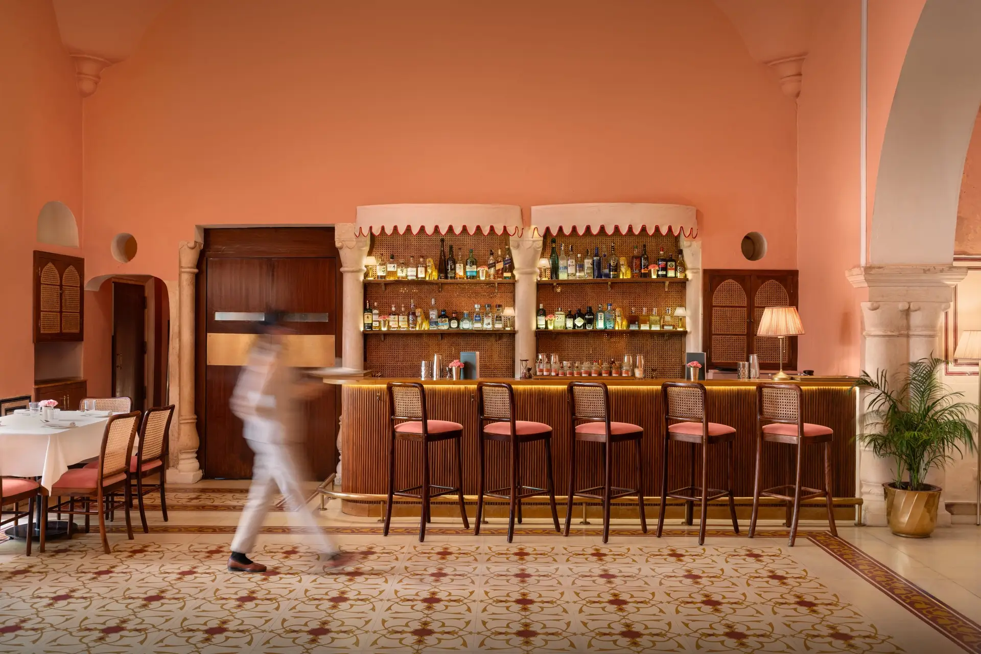 The bar at The Johrii